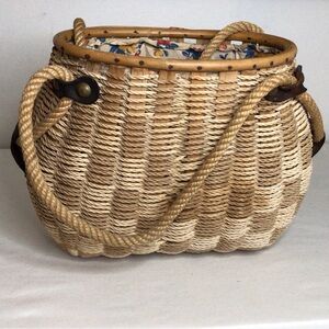 Vintage Fishing Basket